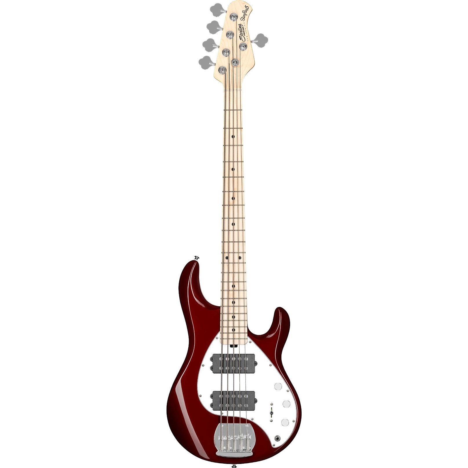Sterling by Music Man StingRay Ray5 HH Candy Apple Red