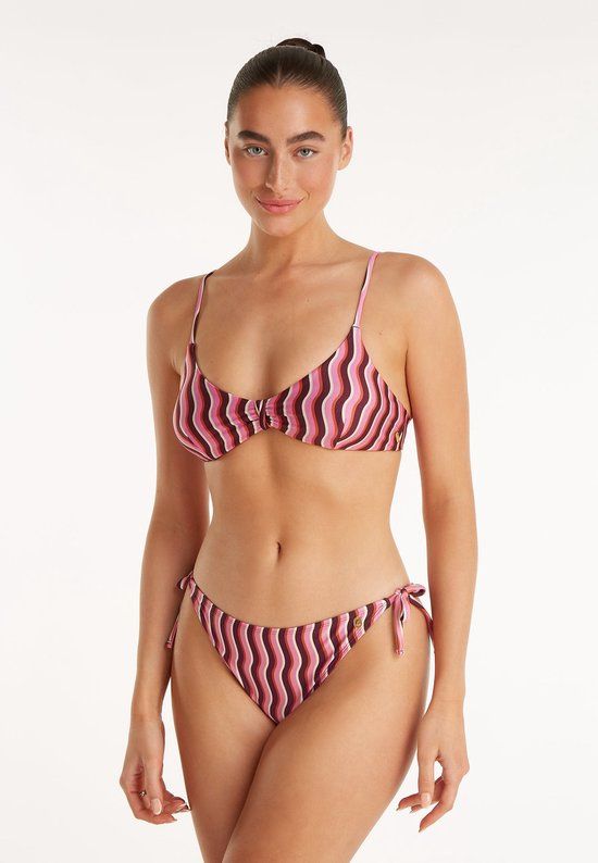 Ten Cate Bow Bikini Bottom Groovy Wave Dames Maat 38