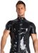 The Latex Collection LateX – Latex Bodysuit with Hole for Penis and Scrotum Full Zipper Front Aggressive Look Size L – Black