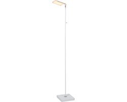 Lucide AARON Vloerlamp - LED Dimb. - 1x10W 4000K - Wit