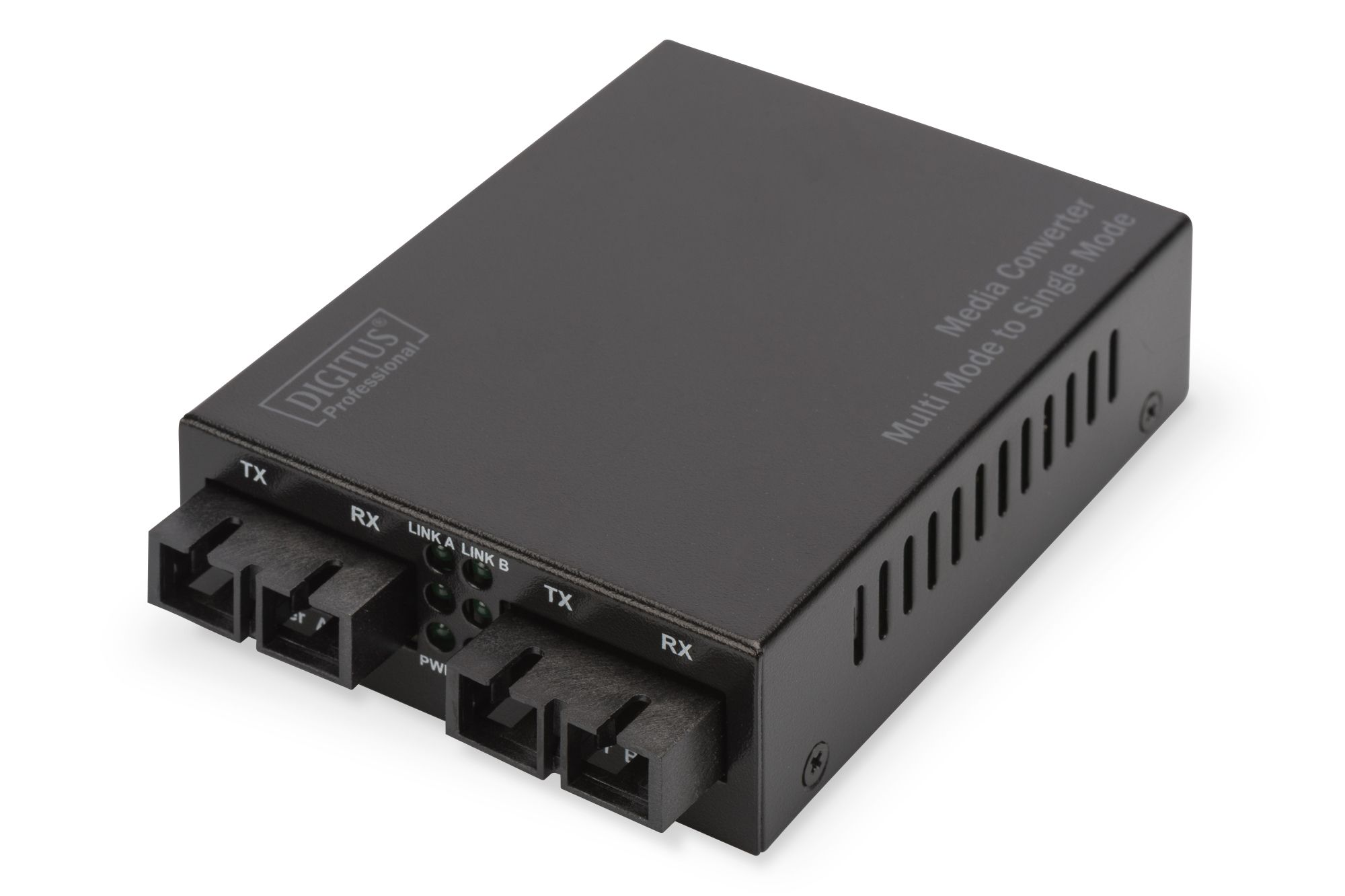 Digitus DN-82124 Netwerk Media Converter 1000 Mbit/s Zwart