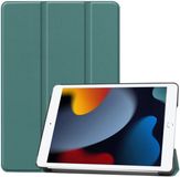 Selected by GSMpunt.nl Apple iPad 10.2 (2021/2020/2019) Hoes Tri-Fold Book Case Groen