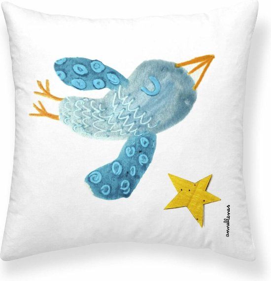 Decolores Ocell Estel - Kussenhoes - Multicolour - 50 x 50 cm - Katoen