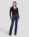 Lee Lana Dames Mid Rise Bootcut Jeans Eternal Blue