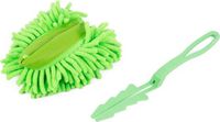 Benson Essuie-glace intérieur compact - microfibre - Vert - 15 x 29 cm