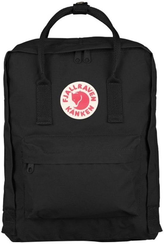 Fjällräven Kanken - 16 Liter - 38 cm Hoog - Zwart - Rugtas