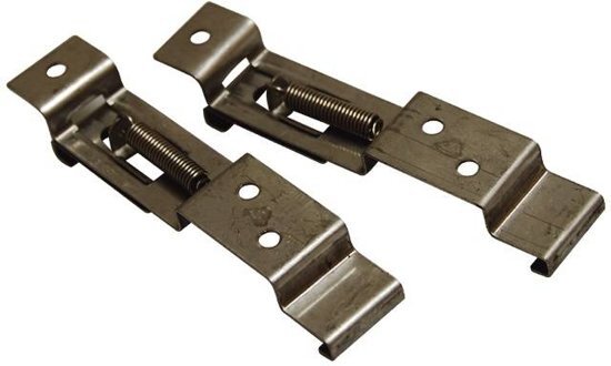 PRO Kenteken Clip / Kentekenplaathouder RVS 2 Stuks