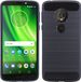 Motorola Moto G6 Play hoesje en beschermhoes van siliconen, zwart