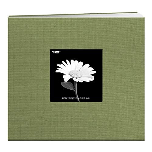 Pioneer Photo Albums Pioneer 8x8 inch Book Cloth Cover Post Bound Album - Sage Green