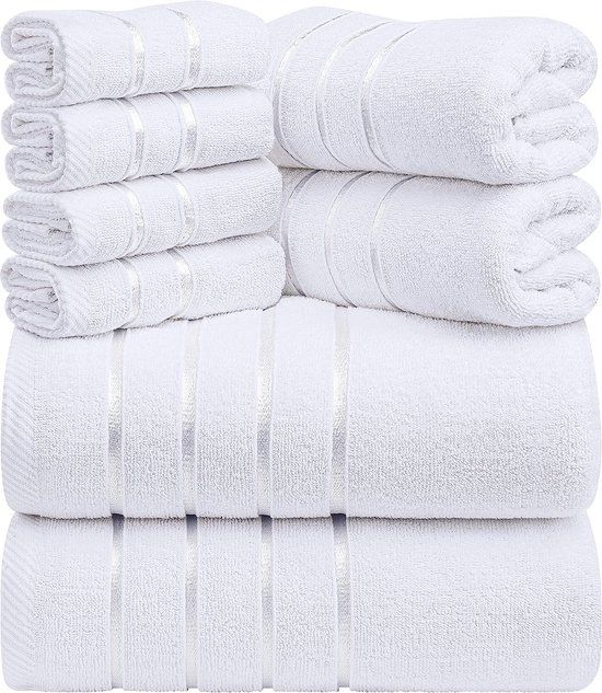 Utopia Towels 8 witte servetten