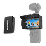 NEEWER Scherm zonnescherm compatibel met DJI OSMO Pocket 3 Accessoires, 3-zijdige opvouwbare anti-schittering camera scherm zonnekap beschermer voor outdoor selfies vlogging video-opname live