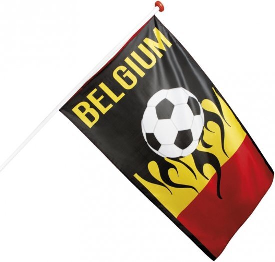 - Voetbal vlag Belgie