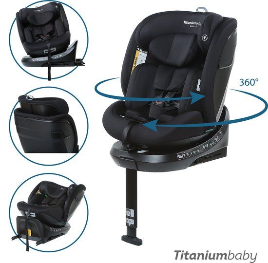 Titaniumbaby Smart Autostoel Nitro Evo black