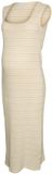 Mama Licious Jurk MLSALSA Zwangerschapsjurk XL Katoen Vierkante hals Gestreept Mouwloos Casual Vrouwen