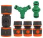 Merkloos Icecat Slangset met regelklep, 6 stuks, voor irrigatie
