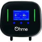 Ohme Home Pro 11kW 3-Phase Borne de recharge - Câble T2 5m/8m - 4G intégré - Équilibrage de charge inclus