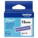Brother BTAG-F35 labelprinter-tape Wit op paars