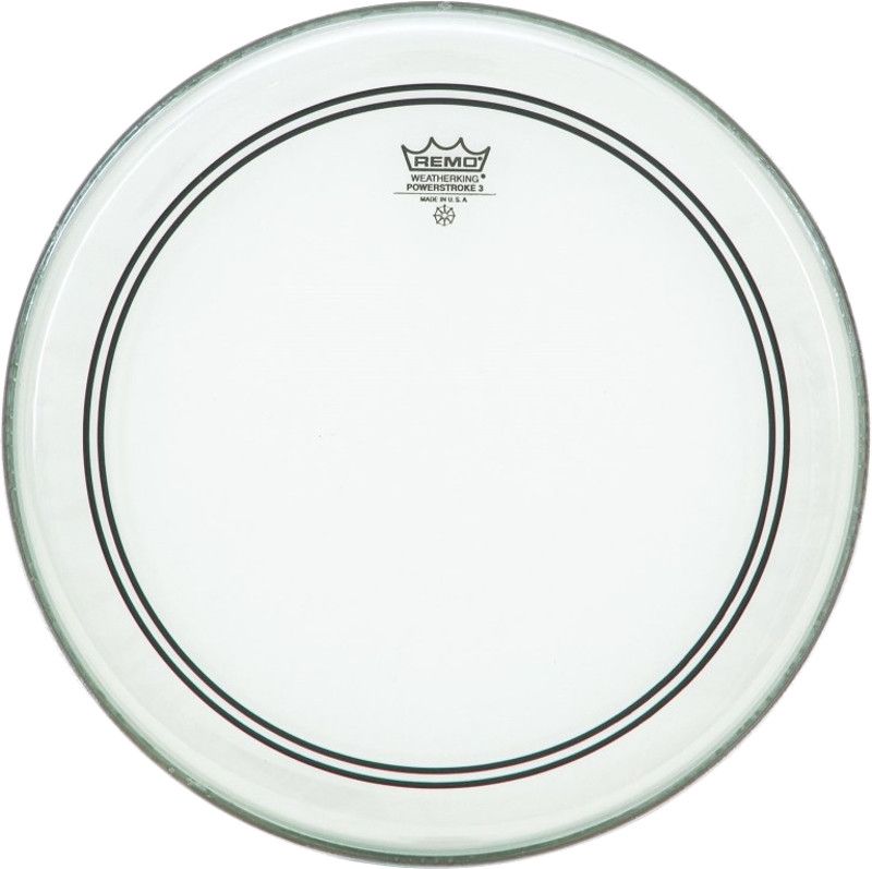 Remo P3-1318-C2 Powerstroke 3 Clear - 18" Drum Head