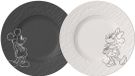 Villeroy & Boch Manufacture Rock Mickey Mouse Ontbijtborden Set 2-Delig