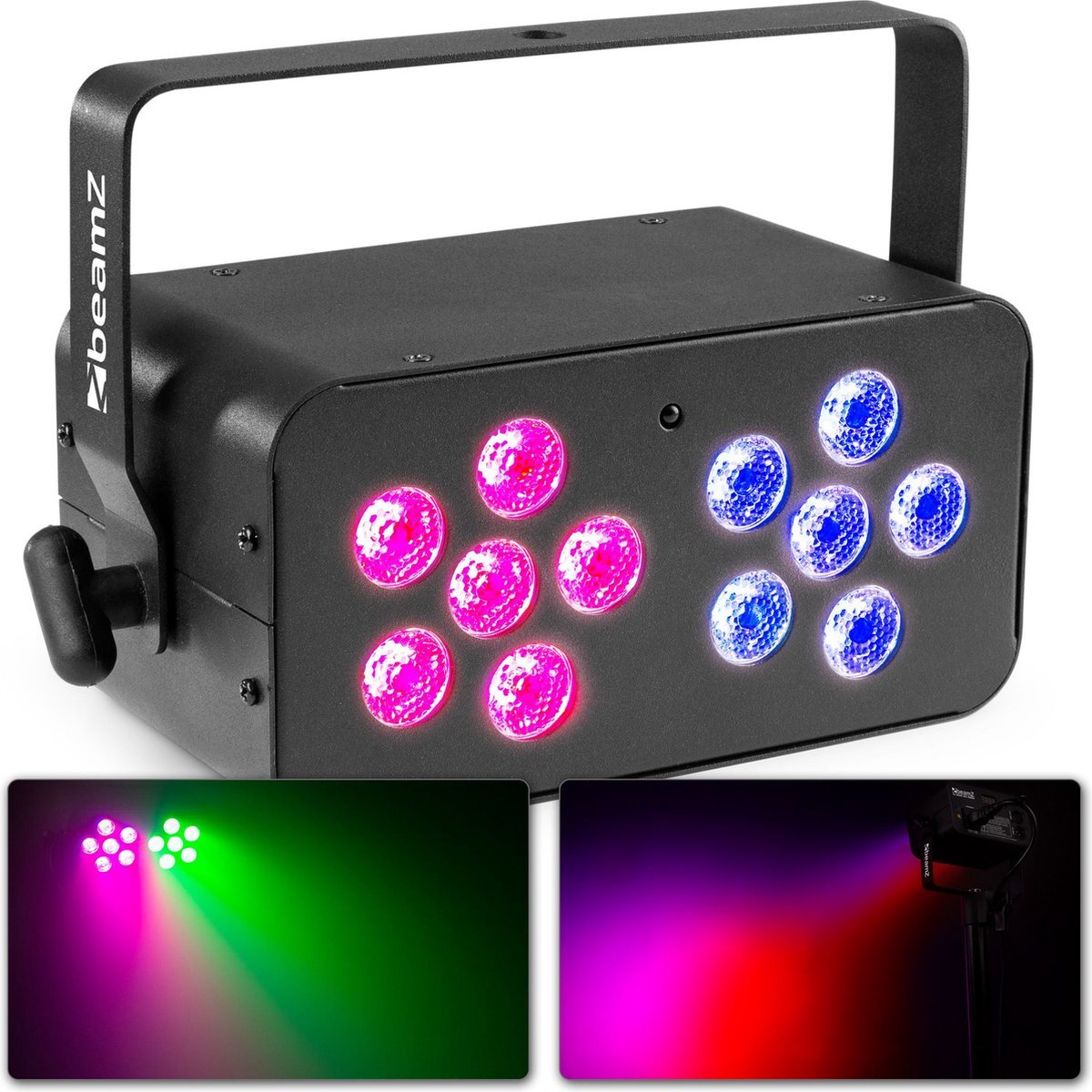 BeamZ DJ Bank 124 RGBW-lichteffect 12x 4 Watt LED’s