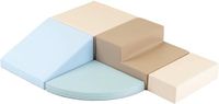 IGLU Softplay Corner foamblokken set - Pastel earth