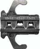 Rennsteig Werkzeuge 629 050 3 0 1 Krimpinzetstuk Ongeïsoleerde platte connectoren Geschikt voor tangen Stekkerbreedte 4.8/6.3 mm 0.5 tot 6 mm²
