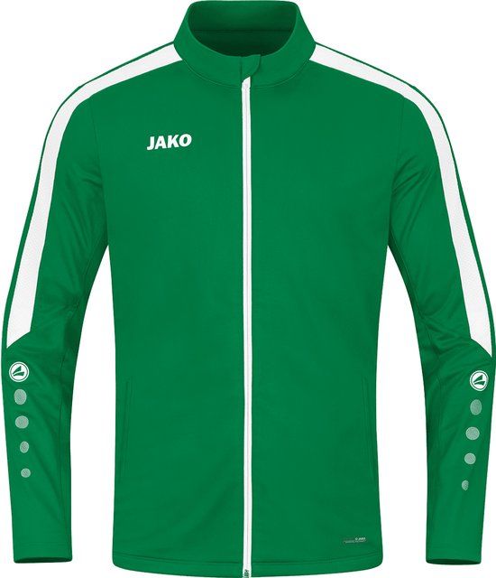 Jako Power Polyestervest Kinderen - Sportgroen - Maat 128