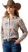 ARIAT ARIZONA WESTERN SNAP SHIRT Blauw-mix XXL
