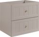 Meuble sous lavabo, design classique, finition cachemire, largeur 60 cm