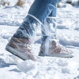 InnovaGoods Waterdichte Schoenen hoezen - Maat S/M (zool 28cm) - Pak van 2