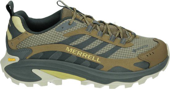 Merrell J038325 MOAB SPEED 2 GTX - Men's Hiking Shoes - Green - Size 45