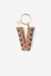 Sissy-Boy - Donkergroene bag charm letter V