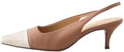 Next - Dames - Forever Comfort® pumps met hielbandje en neusbescherming - Huidkleur