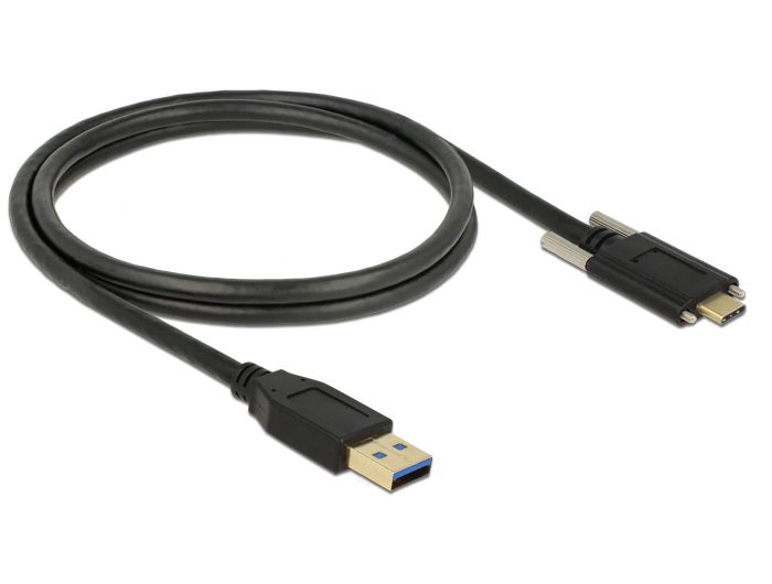 DeLOCK 83718 USB-kabel - 1 m - Zwart
