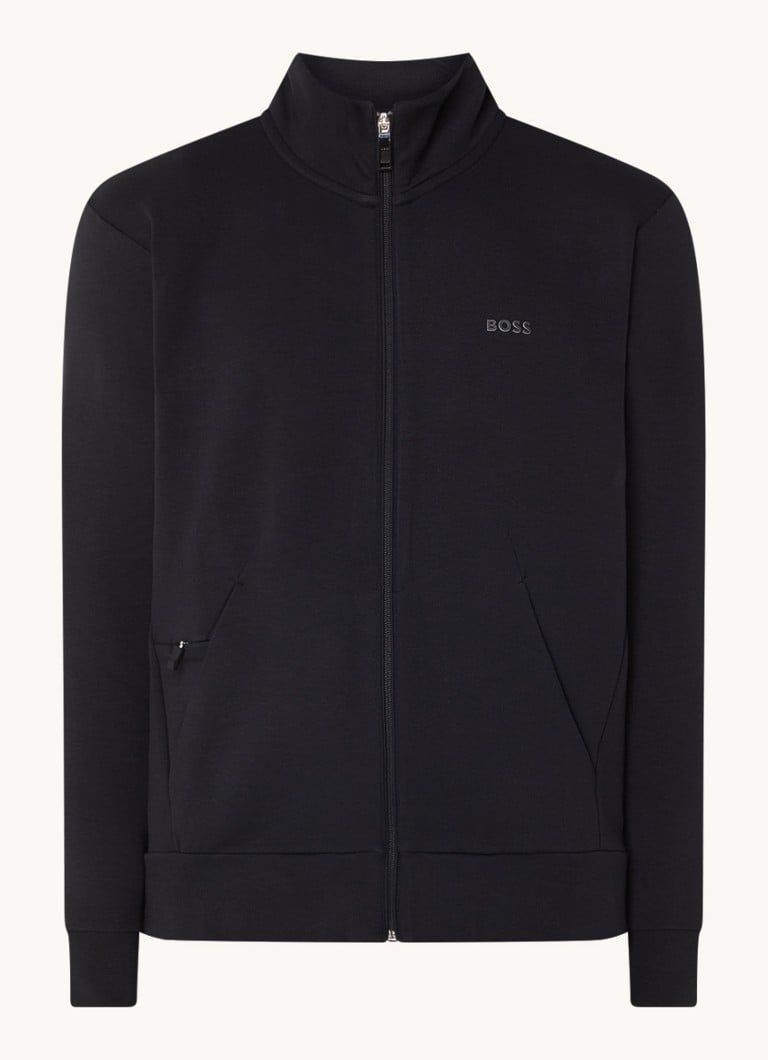 HUGO BOSS Skaz Sweat Vest with Pockets and Logo