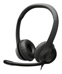 Logitech H390 Headset - Filaire - USB Type-C - Noir