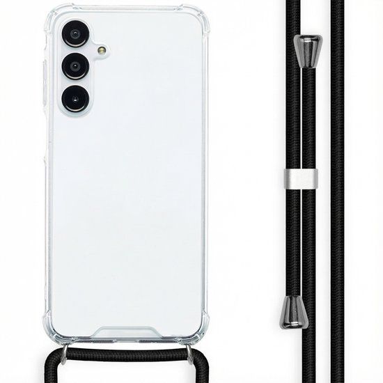 imoshion Hoesje - Geschikt voor Samsung Galaxy A16 (4G) / A16 (5G) - Backcover met koord - Zwart