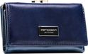 Peterson Portemonnaie en cuir pour femmes Pefi bleu foncé taille unique