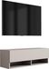 3E 3xE living.com 3xE living Meuble TV suspendu 100 cm, cachemire