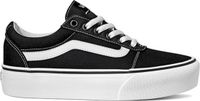Vans WM Ward Platform (Canvas) Black/White - Maat 36
