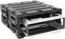 SKB 3RR Series 3U Verwijderbare Shock Rack Zwart 20-inch diep