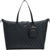 GUESS Latona Travel Carryon Tote Coal Logo schoudertas