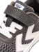 Hummel Actus Recycled Infant kindersneakers, lage sneakers, klittenband, veters, grijs, maat 19