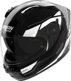 Nolan N60-6 Sincrono Helm - Zwart/wit
