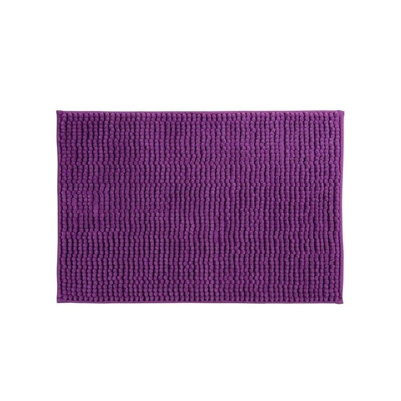 MSV Badmat - 90 x 60 cm - Microvezel - Paars