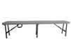 Horeca opklapbare rechthoekige bank 183 x 30 x 44 h cm