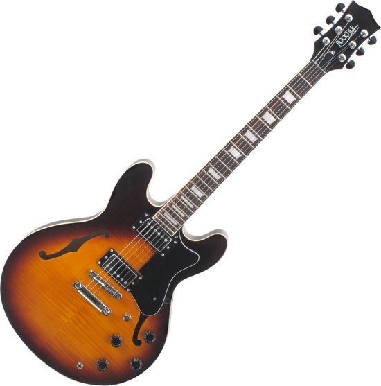 Rocktile Pro HB100-SB E-Gitaar Sunburst