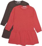 Minymo Sweatjurk met lange mouwen (2-pack) 5750