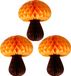 Bellatio Decorations Shoppartners Bv Hangdecoratie herfst thema paddenstoel oranje - 3x - 20 cm