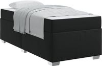 vidaXL Bedframe Zwart 90 x 200 cm